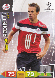 2011-12 Panini Adrenalyn XL UEFA Champions League - Benoit Pedretti