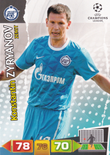 2011-12 Panini Adrenalyn XL UEFA Champions League - Konstantin Zyryanov
