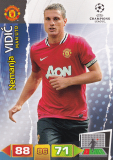 2011-12 Panini Adrenalyn XL UEFA Champions League - Nemanja Vidic
