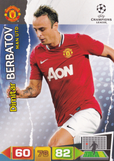 2011-12 Panini Adrenalyn XL UEFA Champions League - Dimitar Berbatov