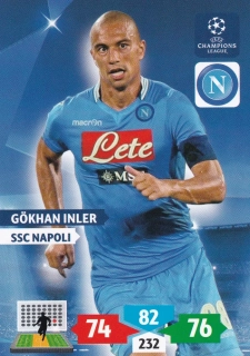 2013-14 Panini Adrenalyn XL UEFA Champions League - Gokhan Inler