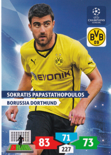 2013-14 Panini Adrenalyn XL UEFA Champions League - Sokratis Papastathopoulos