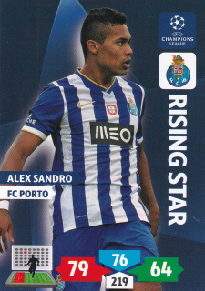 2013-14 Panini Adrenalyn XL UEFA Champions League - Alex Sandro - Rising Star