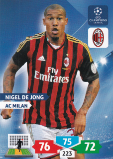 2013-14 Panini Adrenalyn XL UEFA Champions League - Nigel De Jong