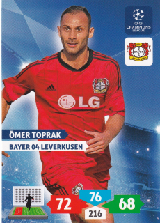 2013-14 Panini Adrenalyn XL UEFA Champions League - Omer Toprak