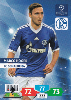 2013-14 Panini Adrenalyn XL UEFA Champions League - Marco Hoger
