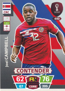 2022 Panini Adrenalyn XL FIFA World Cup Qatar 2022 - Joel Campbell