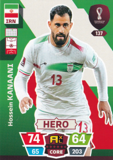 2022 Panini Adrenalyn XL FIFA World Cup Qatar 2022 - Hossein Kanaani