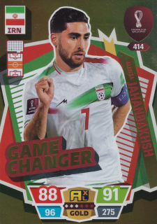 2022 Panini Adrenalyn XL FIFA World Cup Qatar 2022 - Alireza Jahanbakhsh - Game Changer