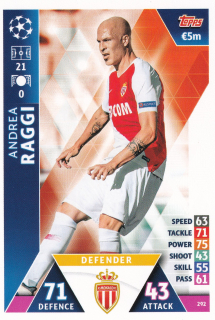2018-19 Topps UEFA Champions Match Attax - Andrea Raggi