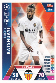 2018-19 Topps UEFA Champions Match Attax - Michy Batshuayi
