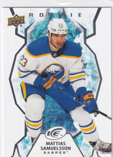 2021-22 UD Ice - Mattias Samuelsson - Rookie