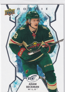2021-22 UD Ice - Adam Beckman - Rookie