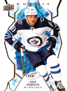 2021-22 UD Ice - Cole Perfetti - Rookie #104