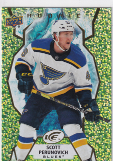 2021-22 UD Ice - Scott Perunovich - Rookie Green