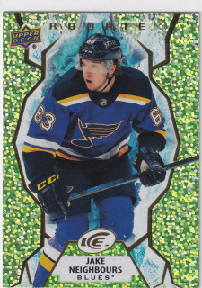 2021-22 UD Ice - Jake Neighbours - Rookie Green