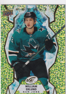 2021-22 UD Ice - William Eklund - Rookie Green