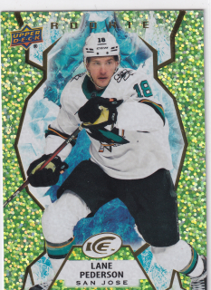 2021-22 UD Ice - Lane Pederson - Rookie Green