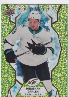 2021-22 UD Ice - Jonathan Dahlen - Rookie Green