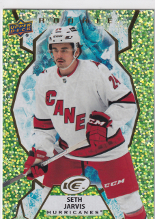 2021-22 UD Ice - Seth Jarvis - Rookie Green