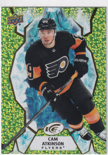 2021-22 UD Ice - Cam Atkinson - Green