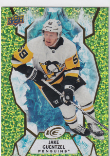 2021-22 UD Ice - Jake Guentzel - Green