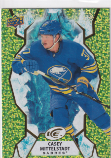 2021-22 UD Ice - Casey Mittelstadt - Green