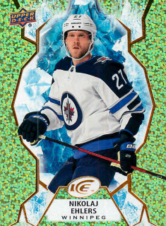 2021-22 UD Ice - Nikolaj Ehlers - Green #98