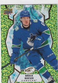 2021-22 UD Ice - Brock Boeser - Green