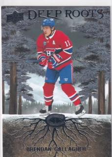2023-24 UD Series 2 - Brendan Gallagher - Deep Roots