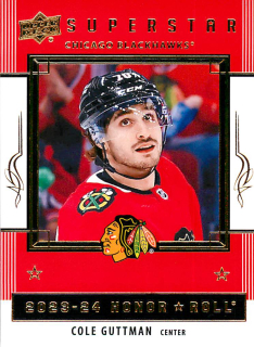 2023-24 UD Series 2 - Cole Guttman - Superstar Honor Roll #HR42