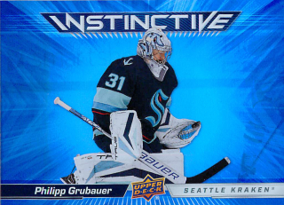2023-24 UD Series 2 - Philipp Grubauer - Instinctive #IN-19