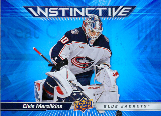 2023-24 UD Series 2 - Elvis Merzlikins - Instinctive #IN-16