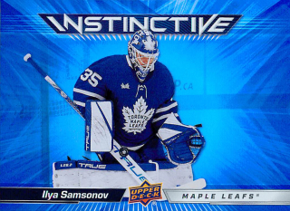 2023-24 UD Series 2 - Ilya Samsonov - Instinctive #IN-1