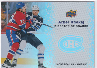 2023-24 UD Series 2 - Arber Xhekaj - Director Of Boards