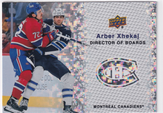 2023-24 UD Series 2 - Arber Xhekaj - Director Of Boards Sparkle