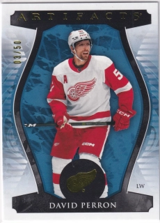 2023-24 UD Artifacts - David Perron - Yellow /50