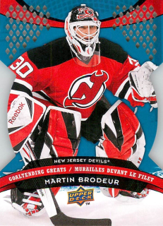 2009-10 UD McDonald's - Martin Brodeur - Goaltending Greats #GG6