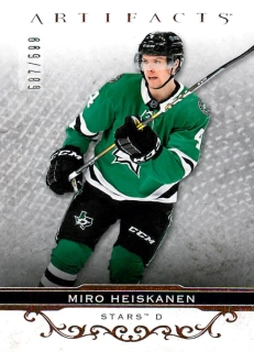 2021-22 UD Artifacts - Miro Heiskanen - /599 #113
