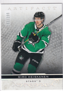 2021-22 UD Artifacts - Miro Heiskanen - Silver Spectrum /299