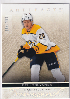 2021-22 UD Artifacts - Eeli Tolvanen - Silver Spectrum /299