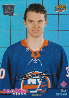 2020-21 UD Extended Series - Ilya Sorokin - Rookie Class