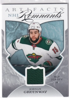 2022-23 UD Artifacts - Jordan Greenway - NHL Remnants Jersey Relics
