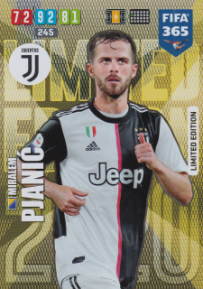 2019-20 Panini FIFA 365 Adrenalyn XL - Miralem Pjanic - Limited Edition