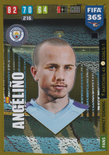 2019-20 Panini FIFA 365 Adrenalyn XL - Angelino - Impact Signing