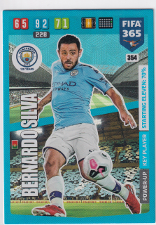 2019-20 Panini FIFA 365 Adrenalyn XL - Bernardo Silva - Key Player
