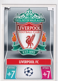 2021-22 Topps Match Attax UCL - Liverpool FC