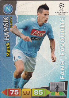 2011-12 Panini Adrenalyn XL UEFA Champions League - Marek Hamšík - Fans' Favourite