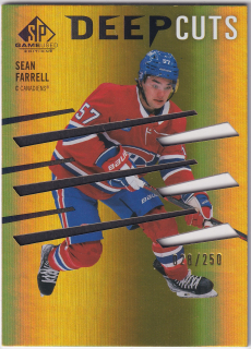2023-24 UD SP Game Used - Sean Farrell - Deep Cuts /250