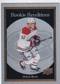 2023-24 UD Trilogy - Owen Beck - Rookie Renditions